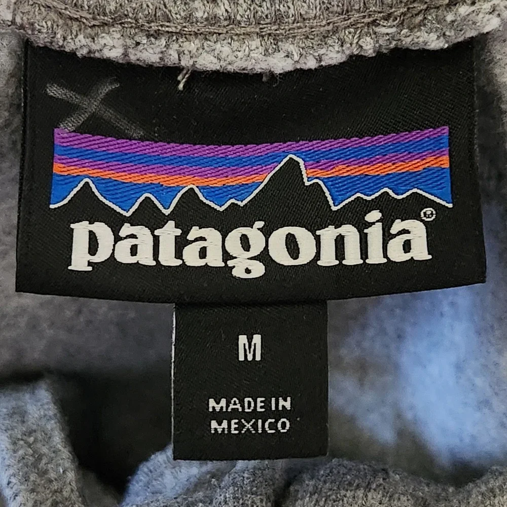 Patagonia P-6 Label Uprisal Sweatpants Mens Medium Gray Heavyweight Outdoor